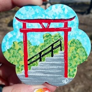 Custom, painted magnets